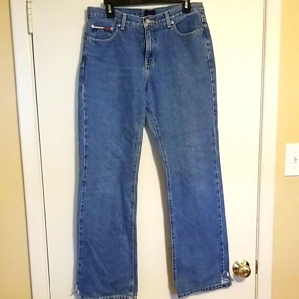 Tommy Hilfiger Blue Straight Leg Jeans